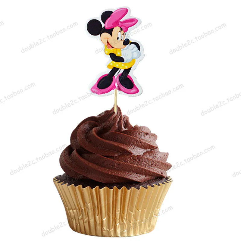 cupcake topper mickey 1-5