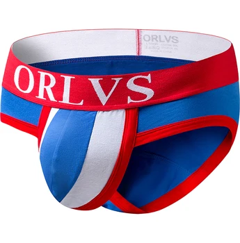 

ORLVS hot men underwear briefs sexy gay mens brief men cotton pouch underwear cueca male panties cuecas OR15