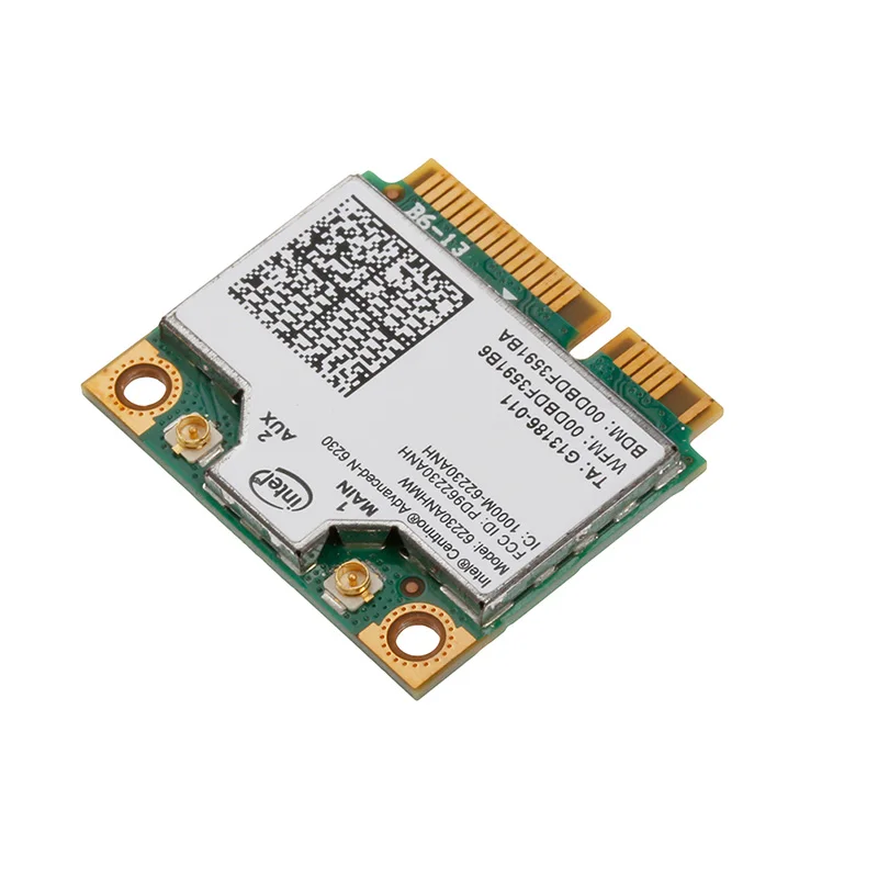 Беспроводной мини Универсальный двухдиапазонный Intel 6230 62230ANHMW 300 WiFi BT PCI-E карта