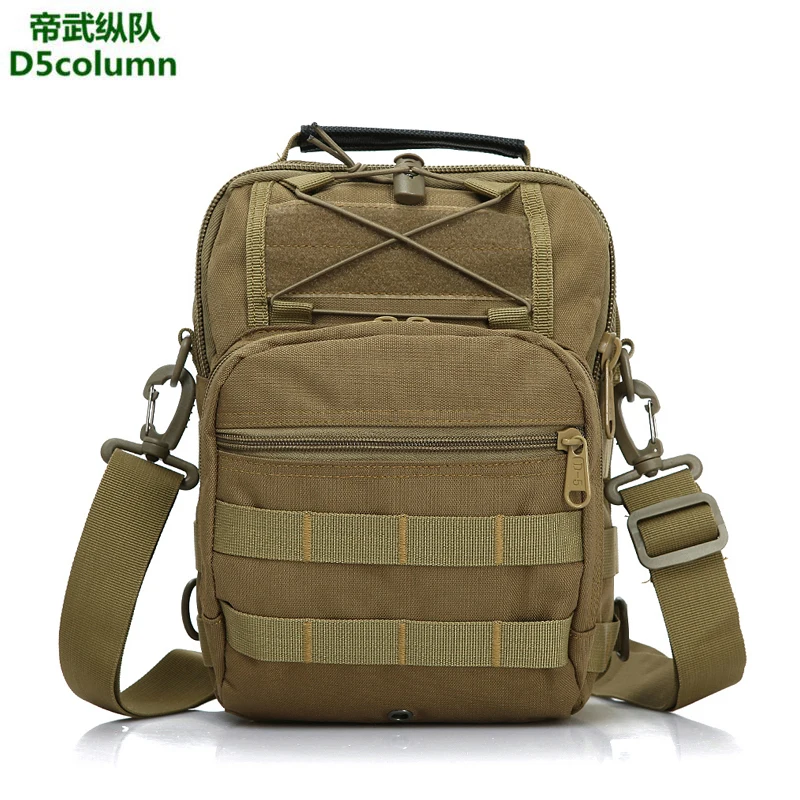 D5column Tactics Equipment Outside Male Nylon Bagpack Molle Trekking ...