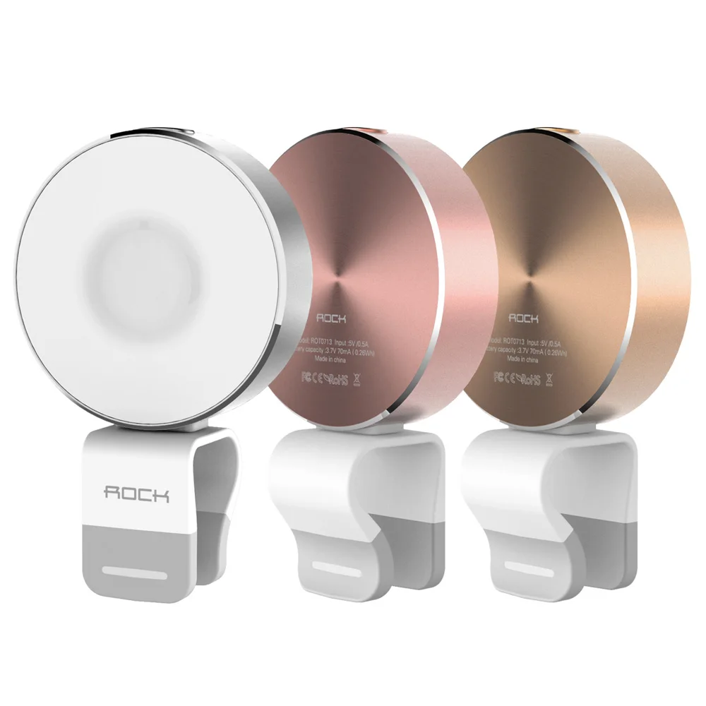 Buy ROCK OMI Pocket Night Selfie Phone Camera Light 10 LED Mini Clipon