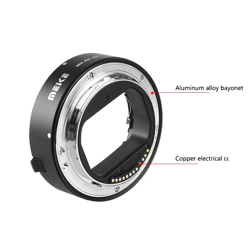 Meike MK-RF-AF1 металлический Автофокус Макро Удлинитель кольцо 11 мм+ 18 мм для RFCanon EOS R RP серии камеры