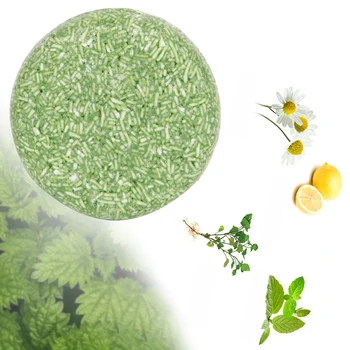 

New Mint Soaps Fragrant Shiny Smooth Shampoo Soap Repair Deep Nourish Hair