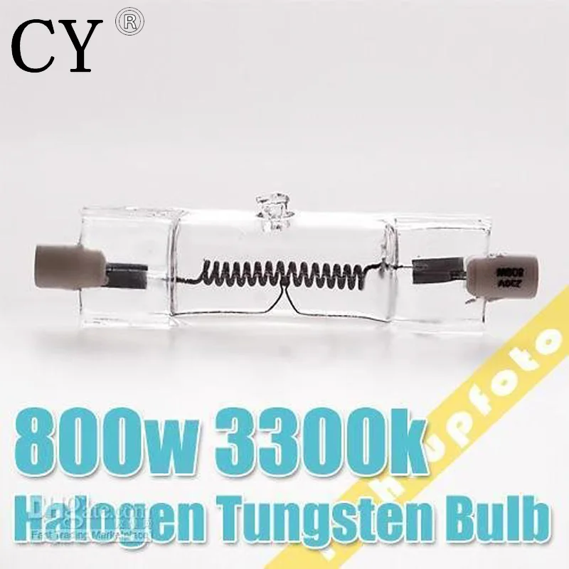 800w Halogen Tungsten Continuous Light Red Head Bulb studio continuous