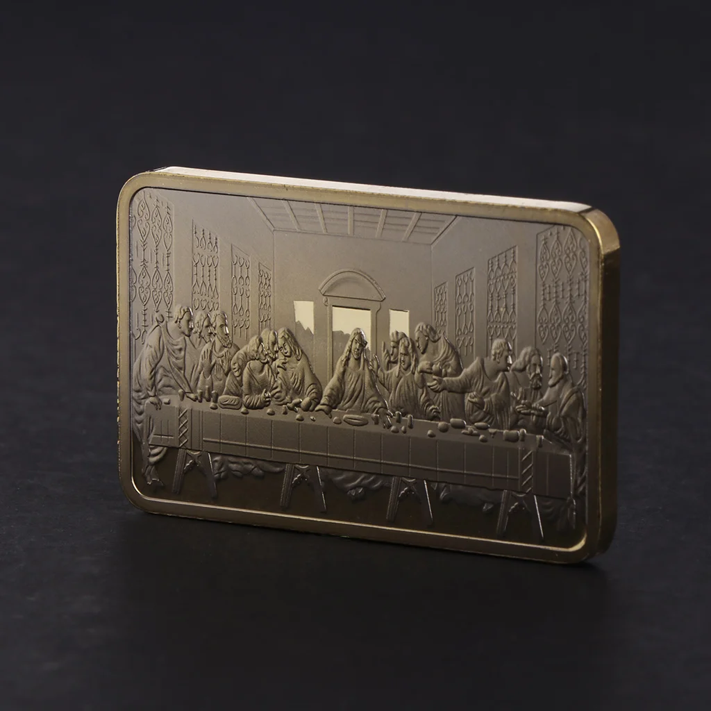 2018 New Commemorative Coin Square Jesus Dinner Bitcoin Collection Art Alloy Drop Shipping Support 2018 New Commemorative Coin Square Jesus Dinner Bitcoin Collection Art Alloy Drop Shipping Support