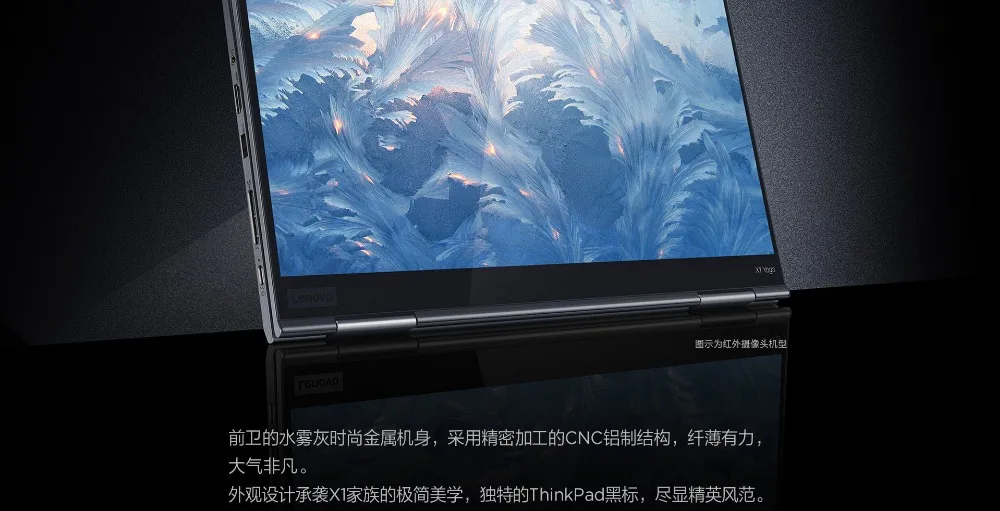 Лучший lenovo Elite Бизнес ноутбук ThinkPad X1 Йога с портом ThunderBolt 3,0 14 дюймов UHD Сенсорный экран i7 16 ГБ-1 шт. ТБ 360 ° флип-ручка