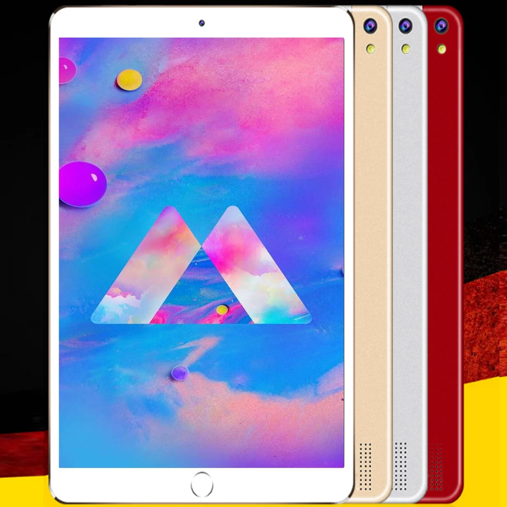 

(RU) BDF 10 Inch Tablet Pc Android 7.0 Quad Core Dual Camera 5.0MP IPS 4GB RAM 32GB ROM Mobile Laptop Tablet Dual 3G SIM Phone
