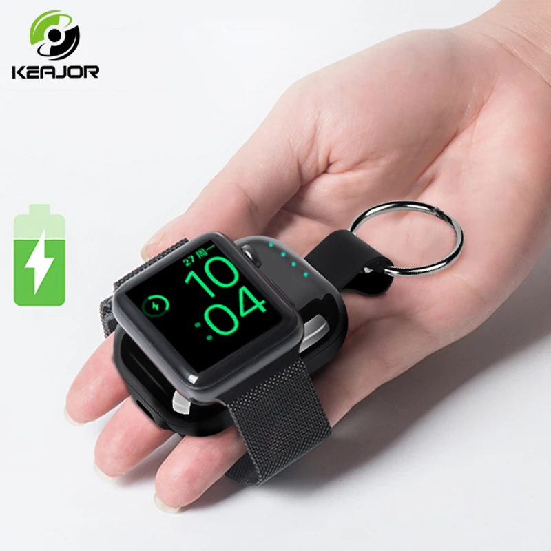 Внешний аккумулятор для iWatch Series 5 4 3 2 1 портативное Внешнее магнитное