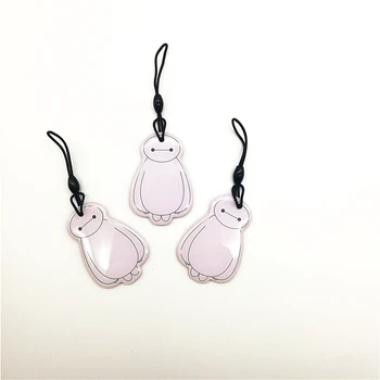 

1Pcs RFID EM4305 Keyfobs Keychain Token tags Keys 125khz Duplicator Rewritable Copy Clone RFID Card Badge