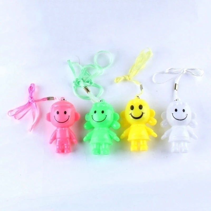 

2pcs/set Cute Colorful New Light Flash Pendant Luminous Funny Games Halloween Christmas Party Bar Dance Toys for Children