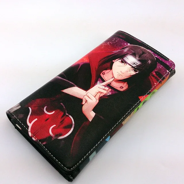 Naruto Colorful Long Style PU Wallet
