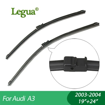

Legua Wiper blades for Audi A3(2003-2004),19"+24",car wiper,Boneless wiper, Windscreen Windshield Wipers, Car accessory