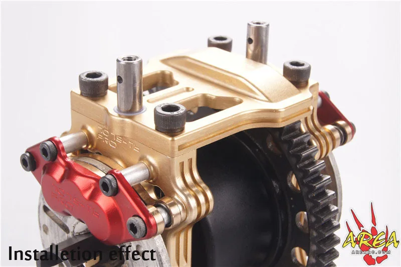 Area RC Splitting center diff bracket for Losi 5t USA 7075 T6 PRO