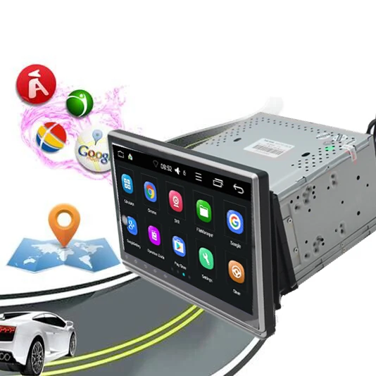 Discount Sbaid 10.1" Autoradio Double Din Android Quad Core Car Multimedia Player With DVD USB Bluetooth Car Radio Video GPS Navigtion 5