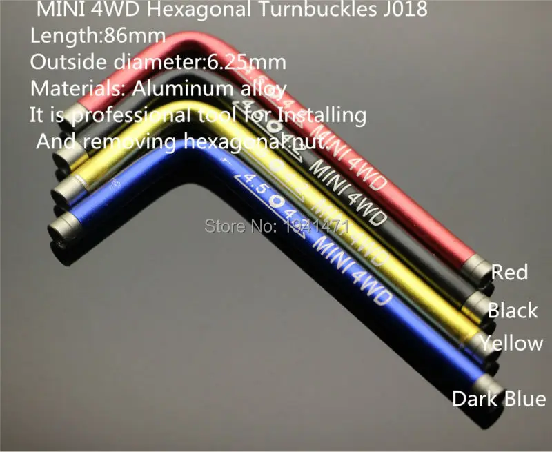 MINI 4WD Hexagonal Turnbuckles 4 2 4 5mm Self made Parts Tamiya MINI 4WD Professional Tool