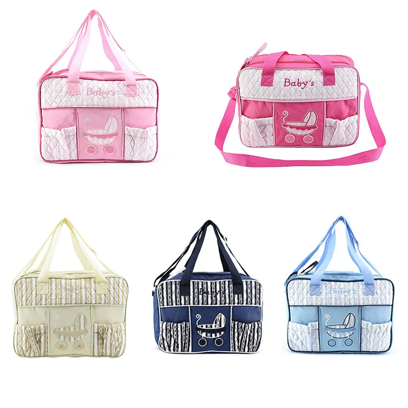 

Mummy Nappy Bag Large Capacity Travel Stroller Shoulder Diaper Bags for Baby Care Women's Fashion Bag Handbag Big Shopping Bag