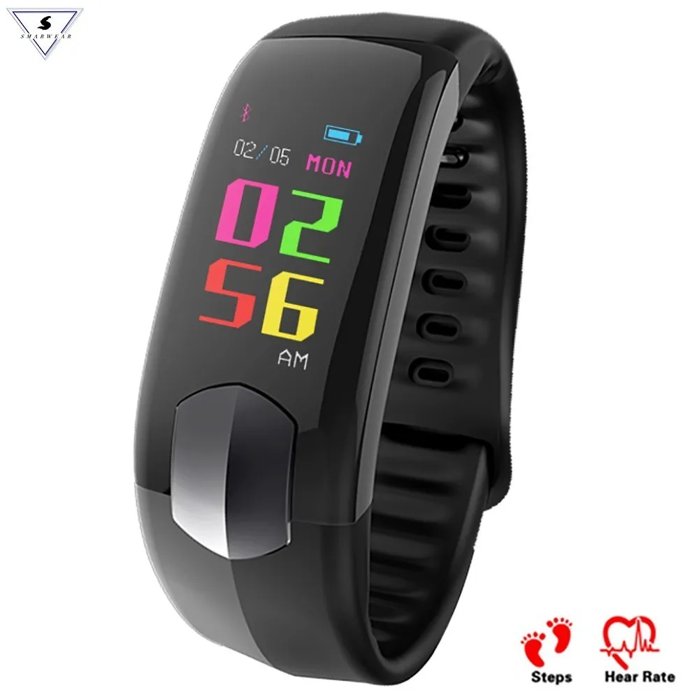 

Hi11 Bluetooth Sports Smart Band IP67 Steps Sleep Heart Rate Monitor Fitness Tracker Call SMS remind wrist Bracelet Android IOS