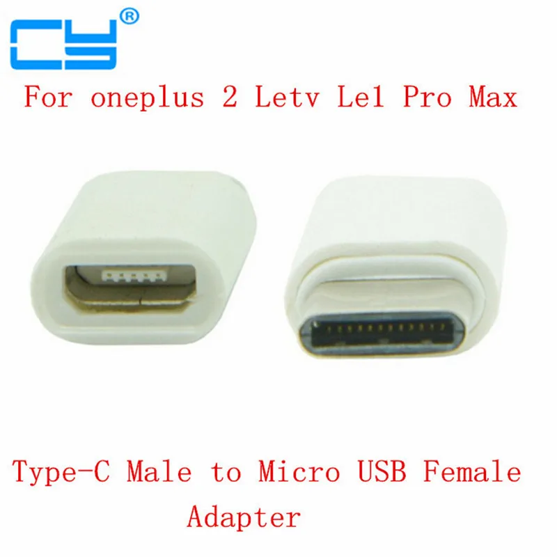 

USB 3.1 Type-C Male to Micro B USB 2.0 Female Adapter Converter for Nokia N1 oneplus 2 Letv Le1 Pro Max