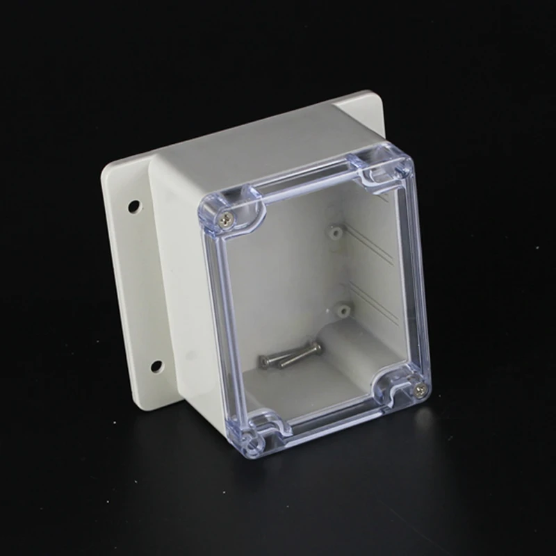 

1Pc 115x90x68mm Waterproof Plastic Enclosure Box Electronic Project Instrument Case Outdoor Junction Box Housing Wall Mounting