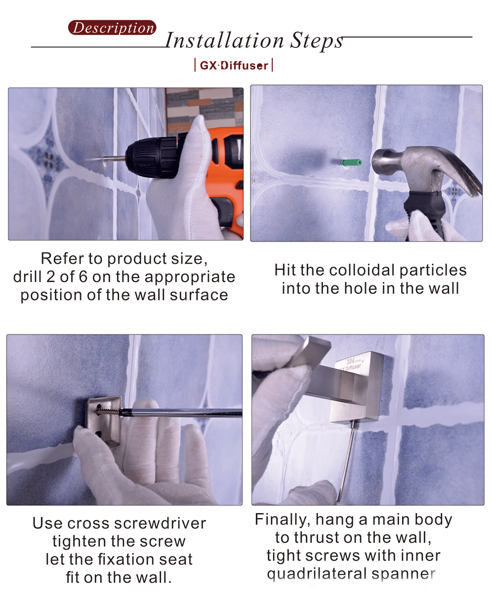 Hook Hanger Double hooks Brushed Kitchen Hanger (8)