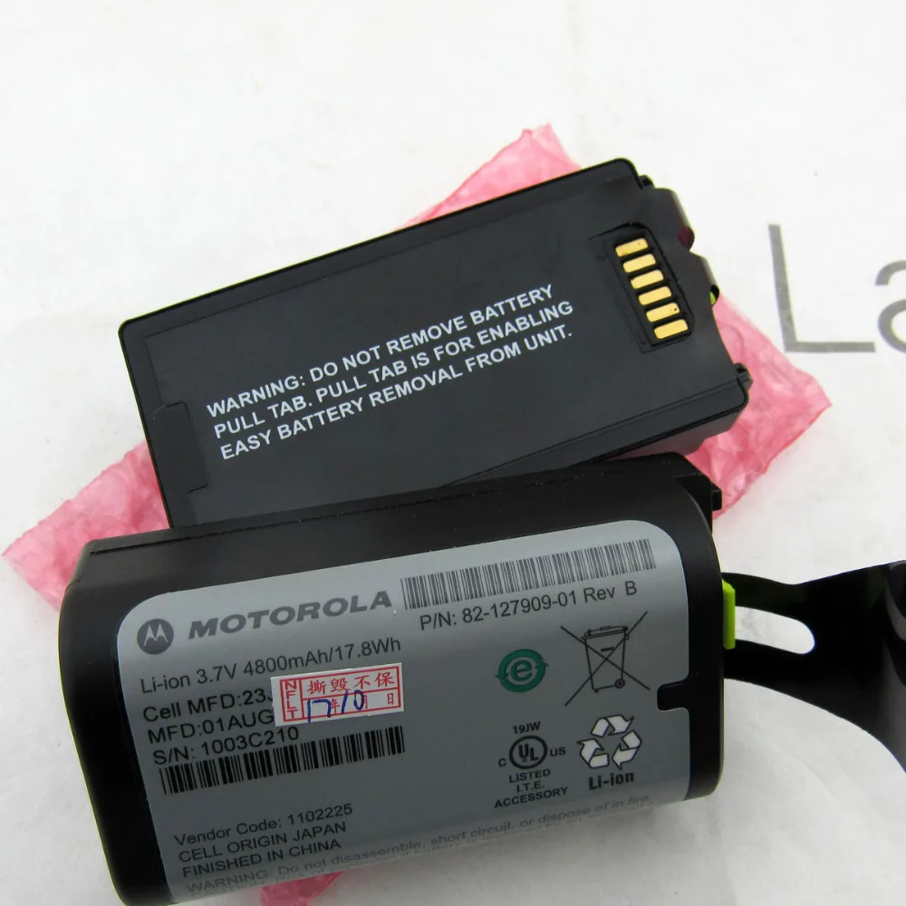 MC3090 Батарея для Motorola символ 82-127909-01 MC3000 MC3090G MC3090R 4800 мА-ч