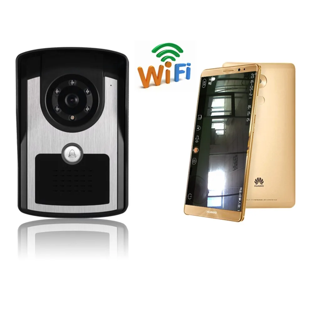 wifi video door phone wireless video doorbell intercom APP