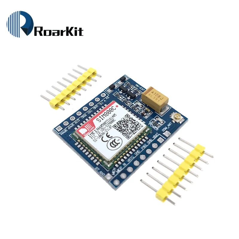 SIM800C GSM GPRS Module 5V/3.3V TTL Development Board IPEX With ...