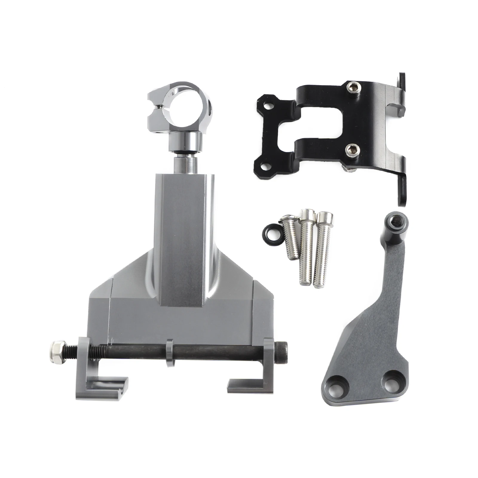 

Motorcycle Steering Damper Mounting Bracket For Yamaha MT07 MT-07 MT 07 2014 2015 2016 Titanium Color Stabilize Support Mount