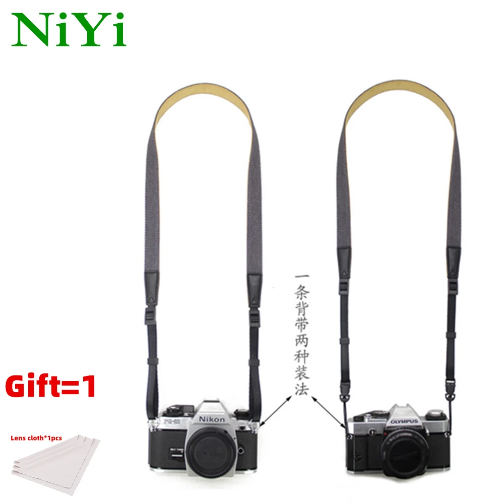 

2cm handmad Retro Artistic Camera Shoulder Neck Strap Belt for Mirrorless Digital Camera Leica Canon Fuji Nikon Olympus Sony