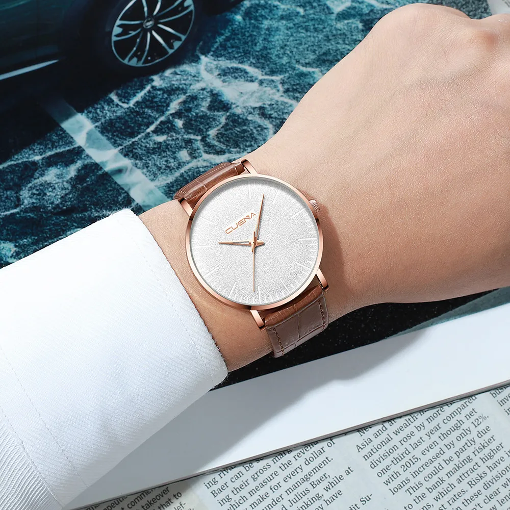 Мужские наручные часы брендовые Роскошные ультра-тонкие аналоговые кварцевые деловые часы мужские часы relogio masculino