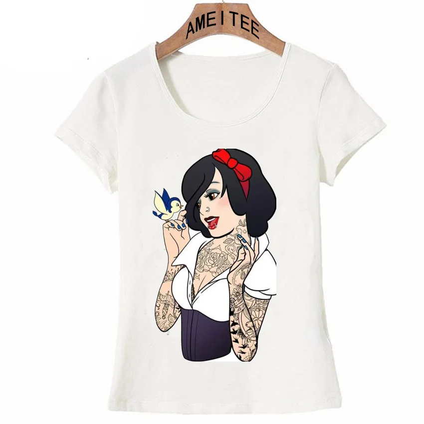 

Ameitte brand+2018 new fashion summer cute female T shirt Women's short sleeve Harajuku girl tops Alice Princess cute tee shirt