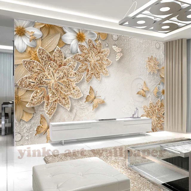 Custom 3d Muurschildering Behang Voor Slaapkamer Muren 3D Luxe ... Custom 3d Muurschildering Behang Voor Slaapkamer Muren 3D Luxe ...