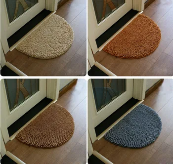 

Water Absorption Soft Chenille Rug Bathroom Mat Shaggy Bath Mat Set kitchen Door Floor Mat Carpet For Toilet Non Slip Mats
