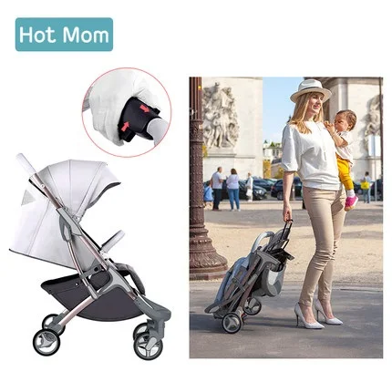Портативная светильник Кая детская коляска hotmom из искусственной кожи с одной