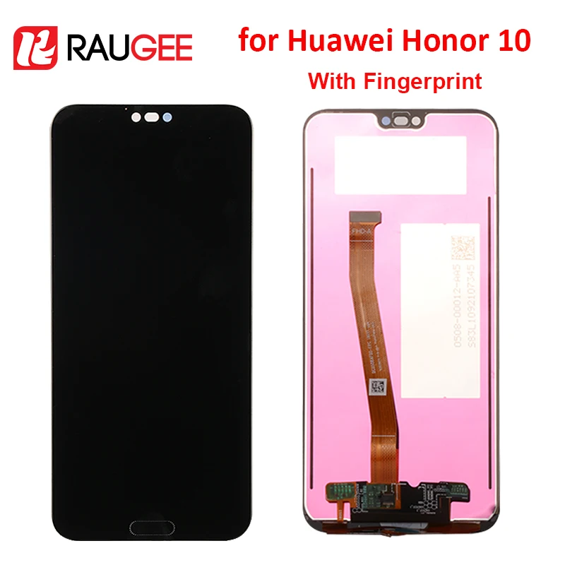 

Lcd For Huawei Honor 10 Display Fingerprint Touch Screen Panel Digitizer Replacement For Huawei Honor 10 Display On COL L29A