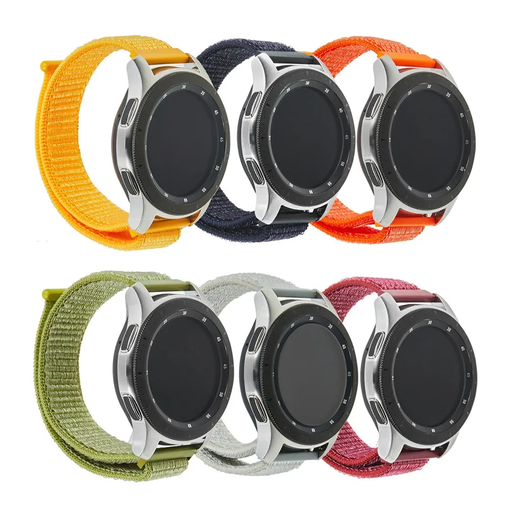 

Nylon weave Band Wrist Strap 22mm For Samsung Galaxy watch 46mm/gear S3/ Gear2 #new 08913