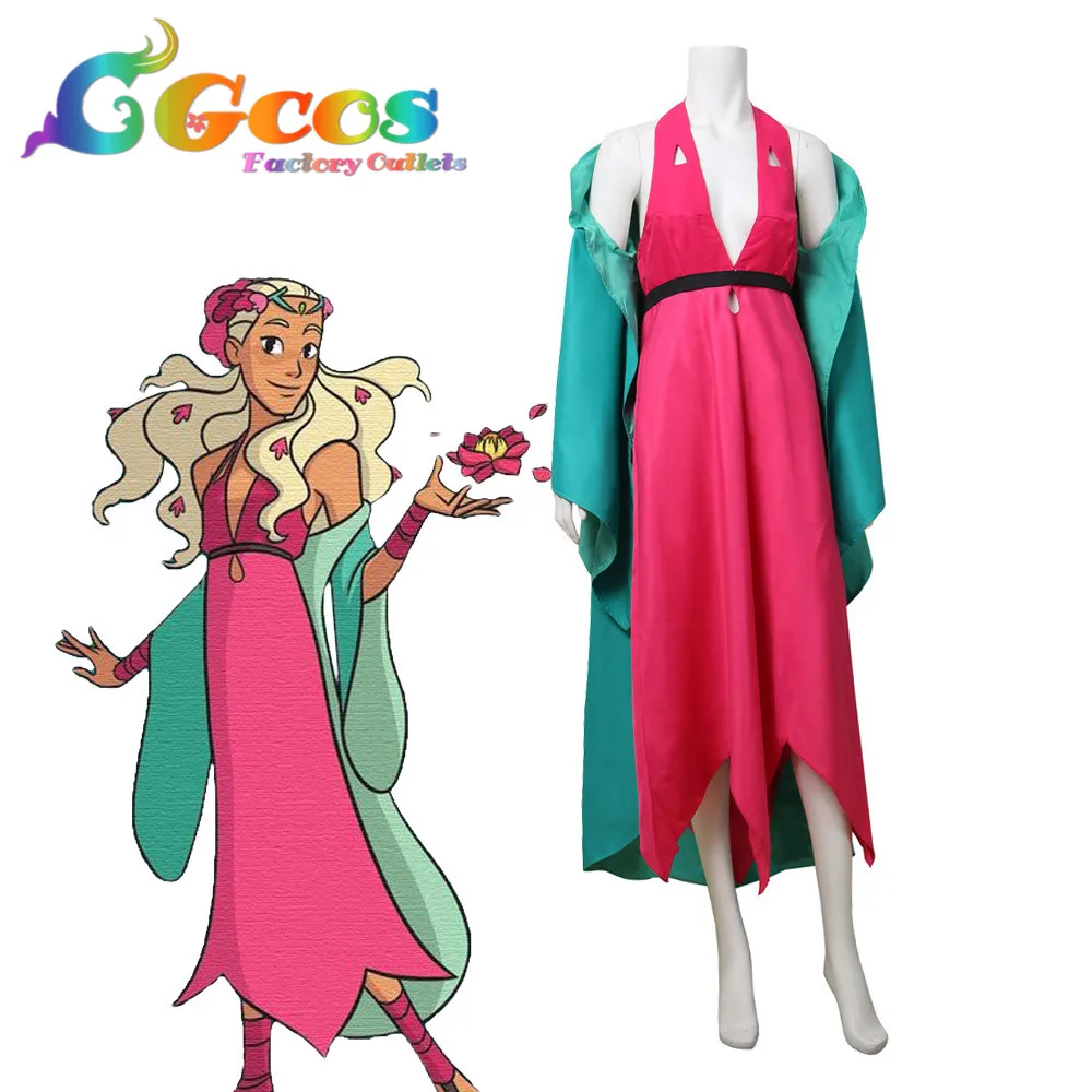 

CGCOS Free Shipping Cosplay Costume She-Ra And The Princesses Of Power Perfuma Dresses Clothes Uniform CG086