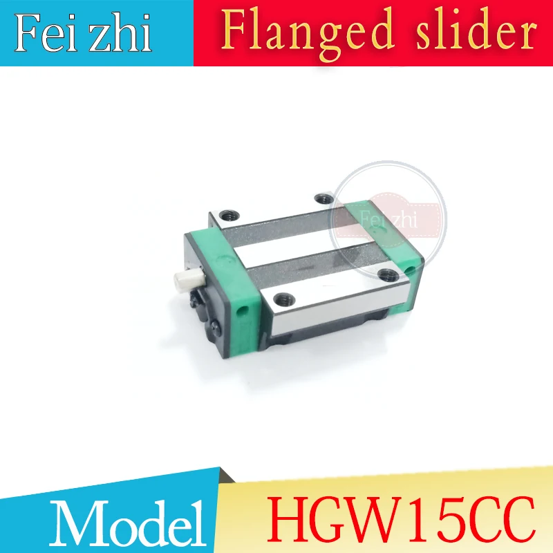 

FEIZHI HGW15CC HGW15CA sliding block match use HGR15 linear guide width 15mm guide for CNC router