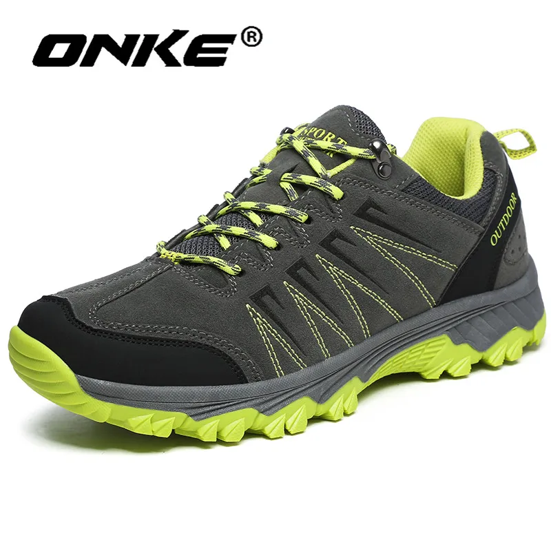 New Arrival Men Hiking Shoes Lace Up Sneakers Men Waterproof Mountain ...