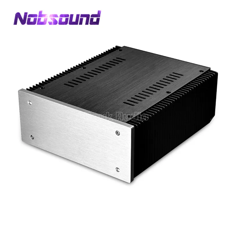 Nobsound Сделай Сам алюминиевый кожух DAC чехол Φ шасси Новый (W211 * H90 D257mm)|Усилители