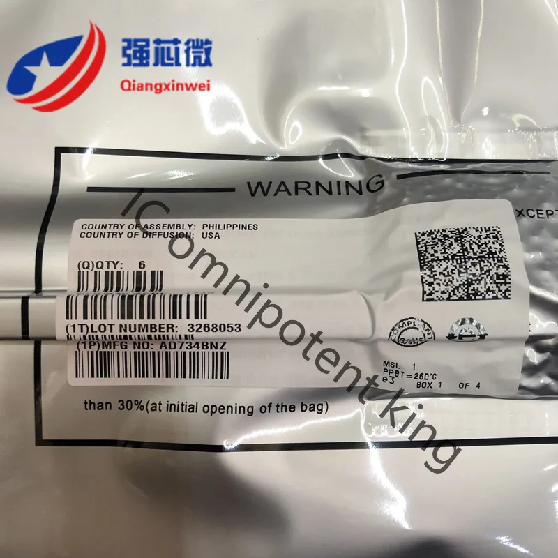 AD734BNZ（1740+） AD包装  通用真空袋+干燥剂