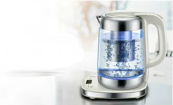 

Free shipping Electric kettle with thick glass curing pot automatic temperature control Safety Auto-Off Function