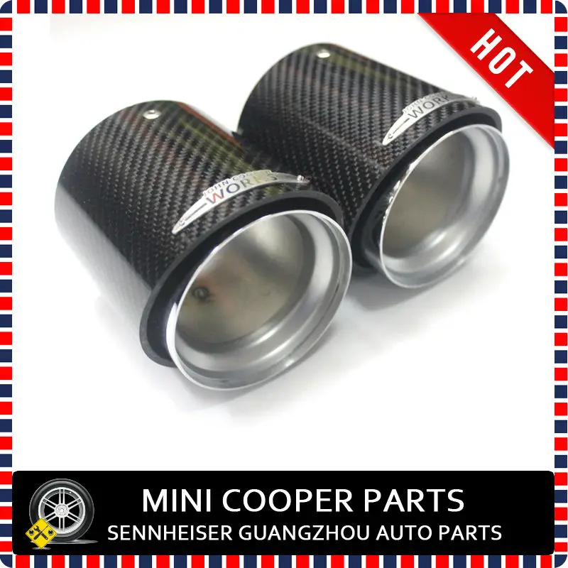 Фирменная Новинка JCW Mini Cooper S выхлопная труба Finisher комплект для настройки