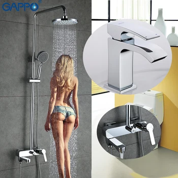 

GAPPO Bathtub Faucets Shower Faucets bath taps shower mixer tap waterfall basin faucets mixer tap water sink mixer shower system
