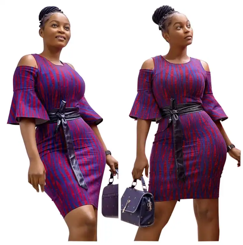 ankara office gowns