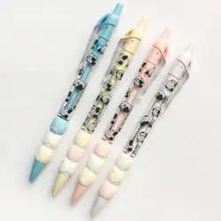 2 шт 0,5 мм Kawaii панда кремовый Пресс автоматический механический карандаш для письма школы офиса поставка студенческие канцелярские