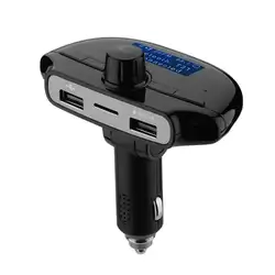 VODOOL T37 Беспроводной Bluetooth fm-передатчик ЖК-дисплей Дисплей Bluetooth Car Kit MP3 радио Dual USB 5 В 2.1A Зарядное устройство для телефонов