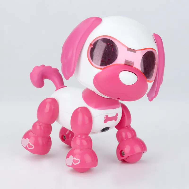 

Robot Dog Electronic Dog Walk Shake Head Snore Recording LED Touching Sensitive Electronic Pet Toys For Children Birthday Gifts