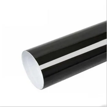 

2020 40cm High Glossy Vinyl Film Gloss Black Sheet Air Release Boat Wrapping For Motorcycle Car Stickers Accessories Decoration