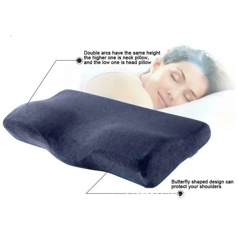

2019 Adjustable Bamboo Pillow Slow Rebound Memory Foam Pillow Health Care Contour Memory Foam For Neck Shoulder Support